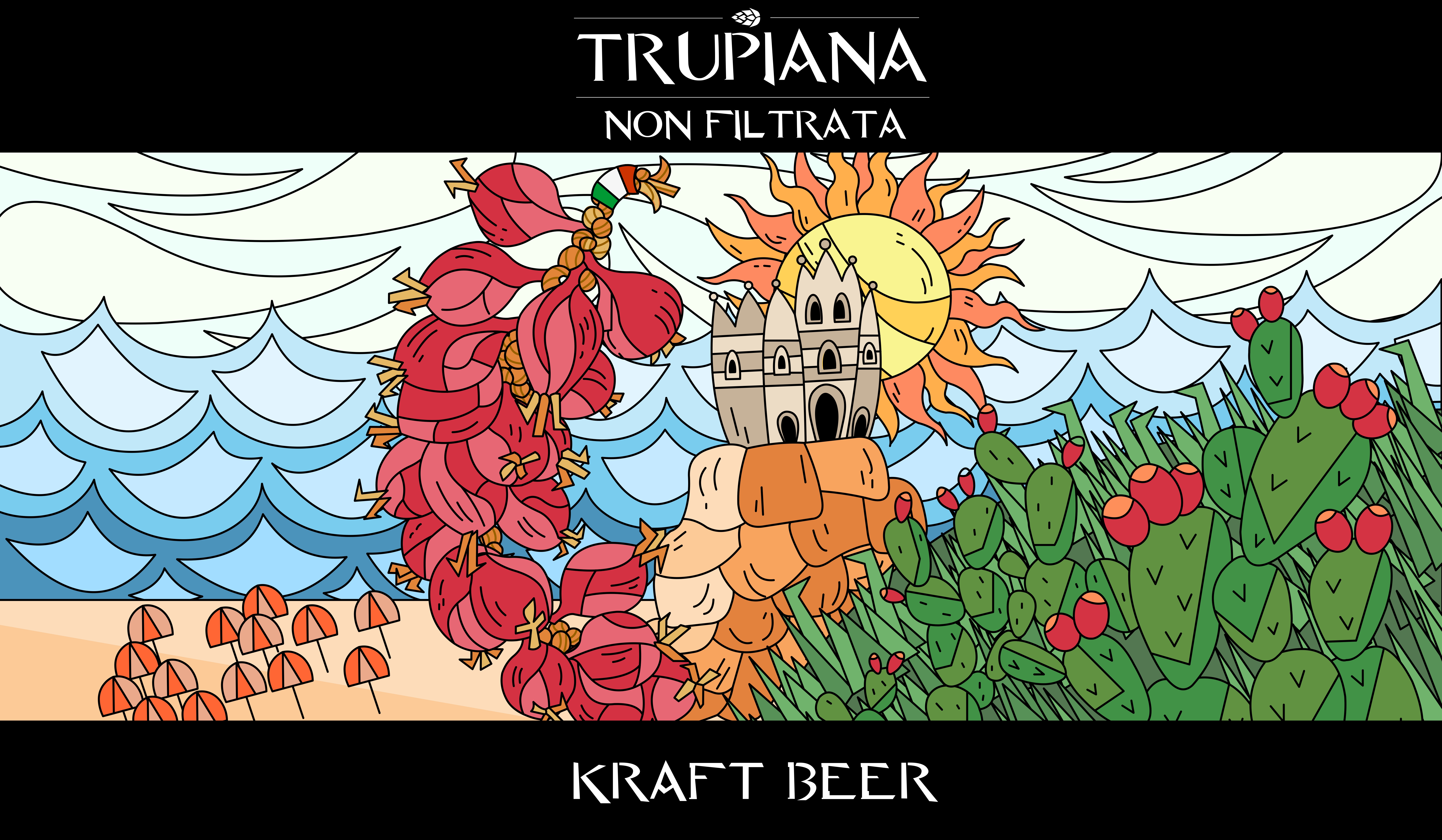 Trupiana Beer Labels